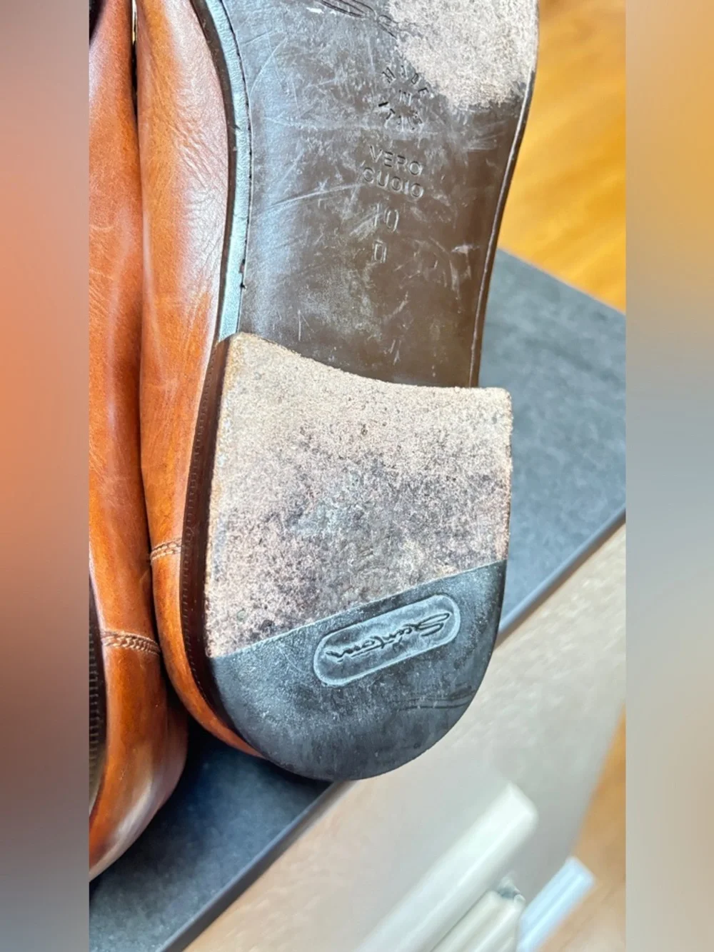 Santoni excellent upper